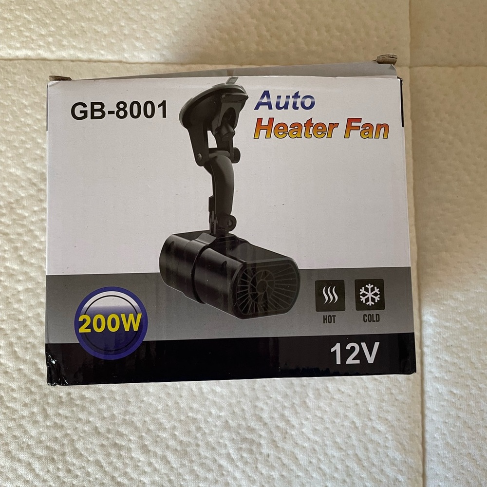 Auto Heater Fan 12V
